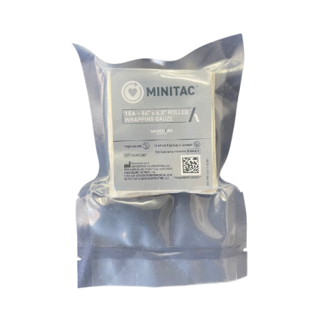 MiniTAC gasa empaque heridas