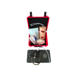 Set kit Simulador para el empaque de heridas cortantes y de bala con caja y accesorios